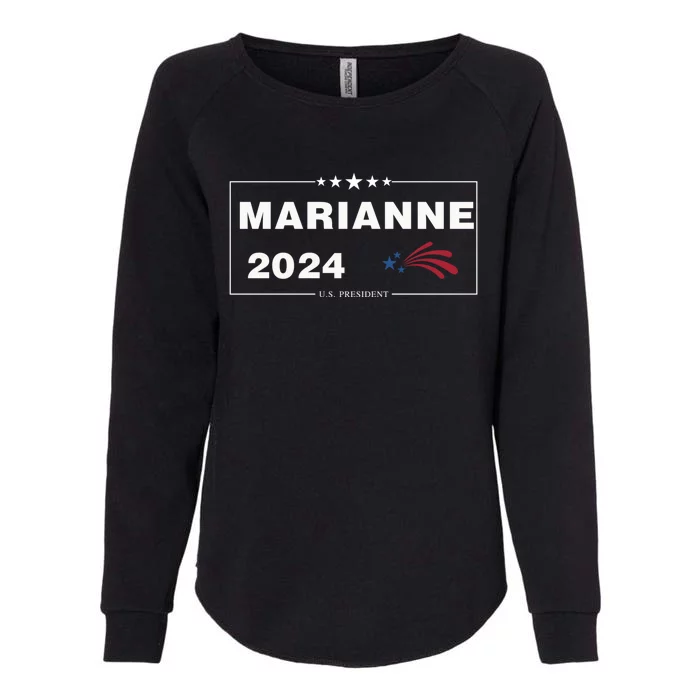 Marianne Williamson 2024 For President Election Womens California Wash Sweatshirt