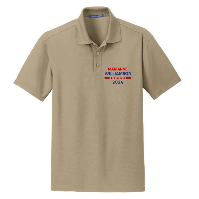 Marianne Williamson 2024 For President Election Campaign Dry Zone Grid Performance Polo