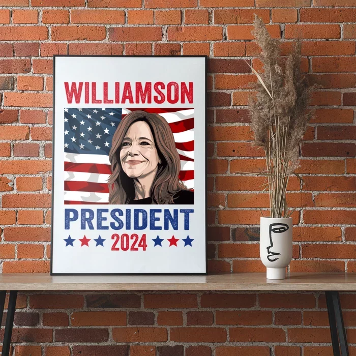 Marianne Williamson 2024 For President Election Campaign Poster