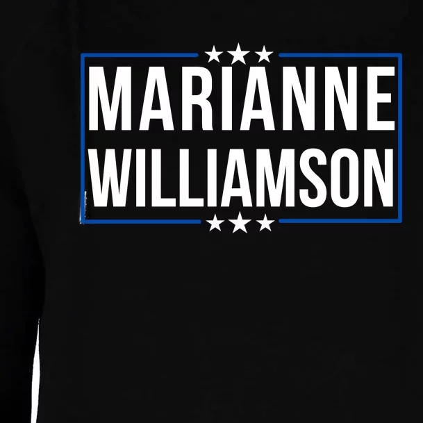 Marianne Williamson 2024 Presidential Election Williamson 2024 Womens Funnel Neck Pullover Hood