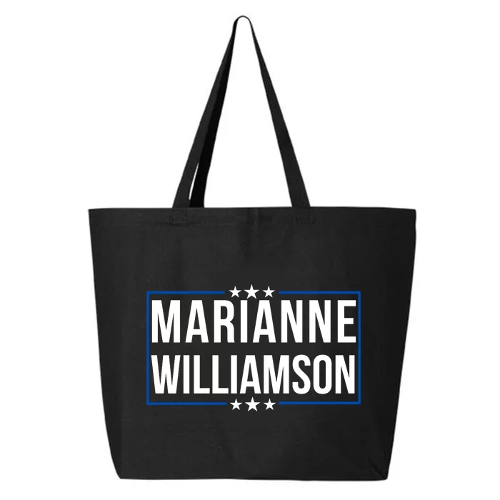 Marianne Williamson 2024 Presidential Election Williamson 2024 25L Jumbo Tote