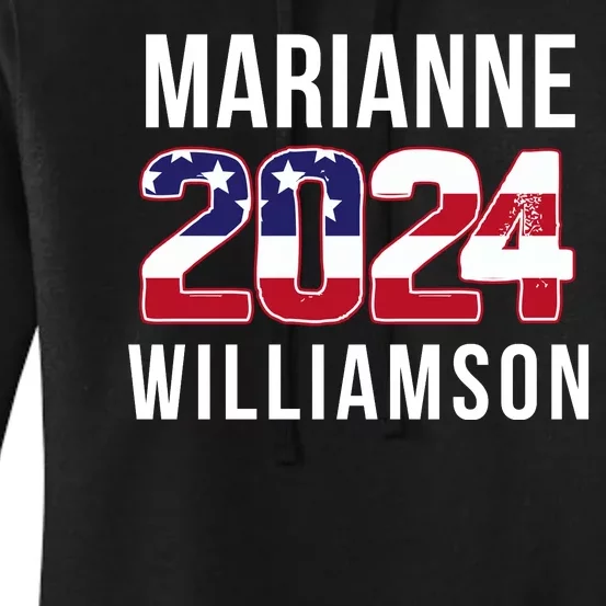 Marianne Williamson 2024 President Men Women Williamson 2024 Women's Pullover Hoodie