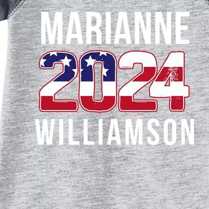 Marianne Williamson 2024 President Men Women Williamson 2024 Infant Baby Jersey Bodysuit