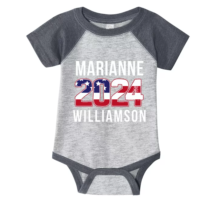 Marianne Williamson 2024 President Men Women Williamson 2024 Infant Baby Jersey Bodysuit