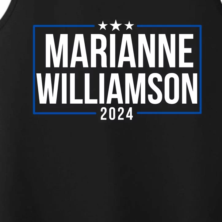 Marianne Williamson 2024 President Men Women Williamson 2024 Performance Tank