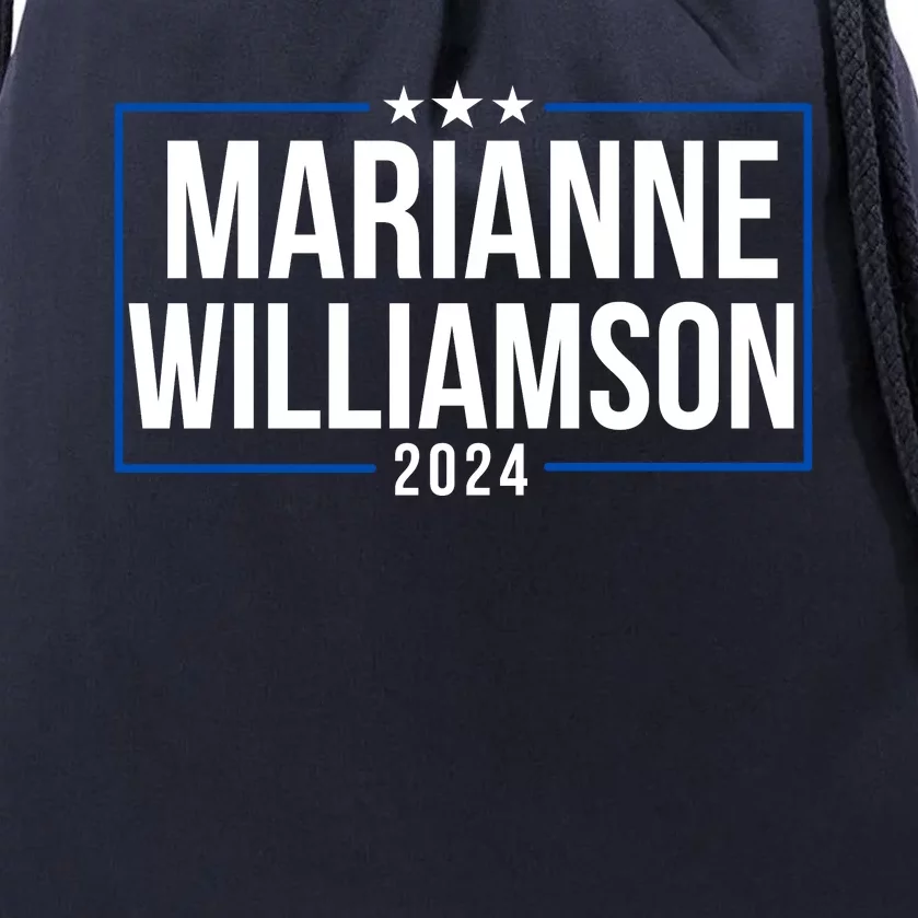 Marianne Williamson 2024 President Men Women Williamson 2024 Drawstring Bag