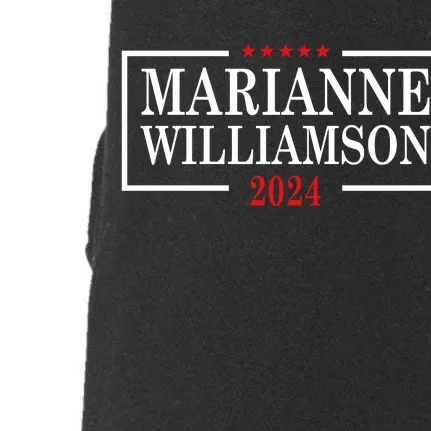 Marianne Williamson 2024 For President Election Campaig Doggie 3-End Fleece Hoodie