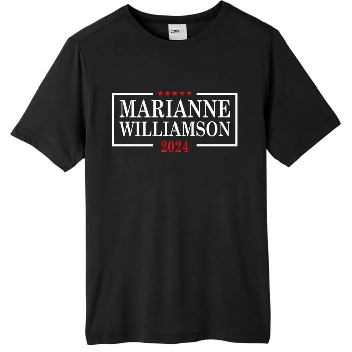 Marianne Williamson 2024 For President Election Campaig ChromaSoft Performance T-Shirt