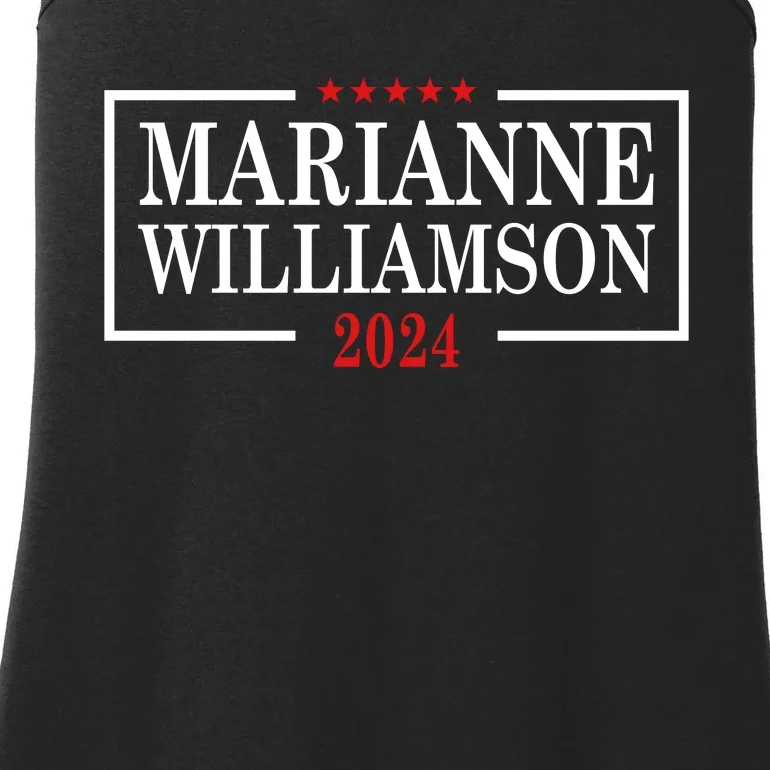 Marianne Williamson 2024 For President Election Campaig Ladies Essential Tank