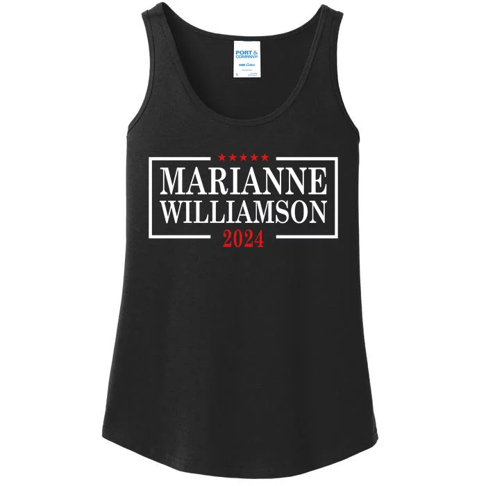 Marianne Williamson 2024 For President Election Campaig Ladies Essential Tank