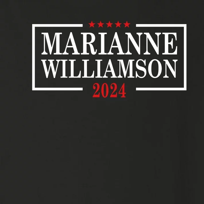 Marianne Williamson 2024 For President Election Campaig Toddler Long Sleeve Shirt