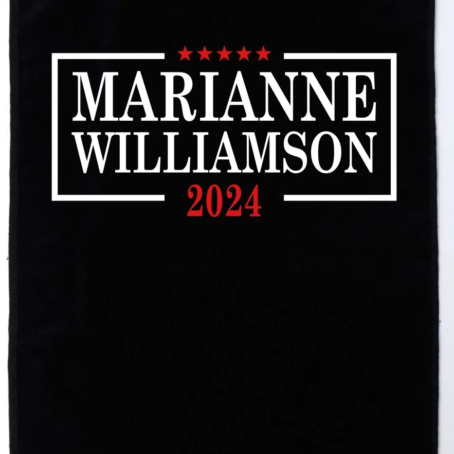 Marianne Williamson 2024 For President Election Campaig Platinum Collection Golf Towel