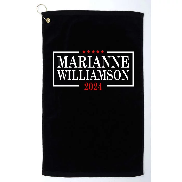 Marianne Williamson 2024 For President Election Campaig Platinum Collection Golf Towel