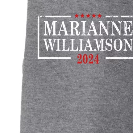 Marianne Williamson 2024 For President Election Campaig Doggie 3-End Fleece Hoodie