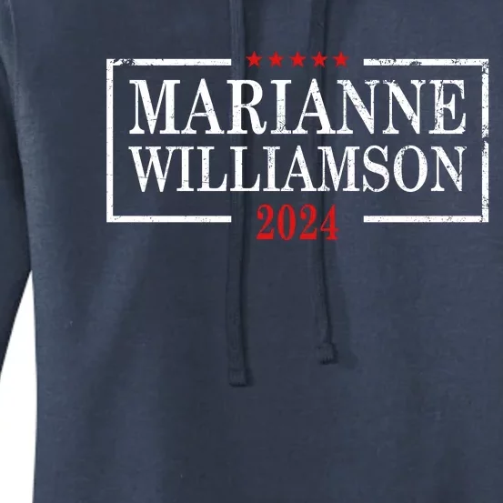 Marianne Williamson 2024 For President Election Campaig Women's Pullover Hoodie