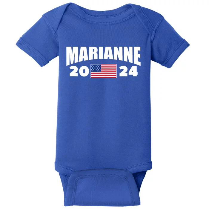 Marianne Williamson 2024 For President Election Baby Bodysuit