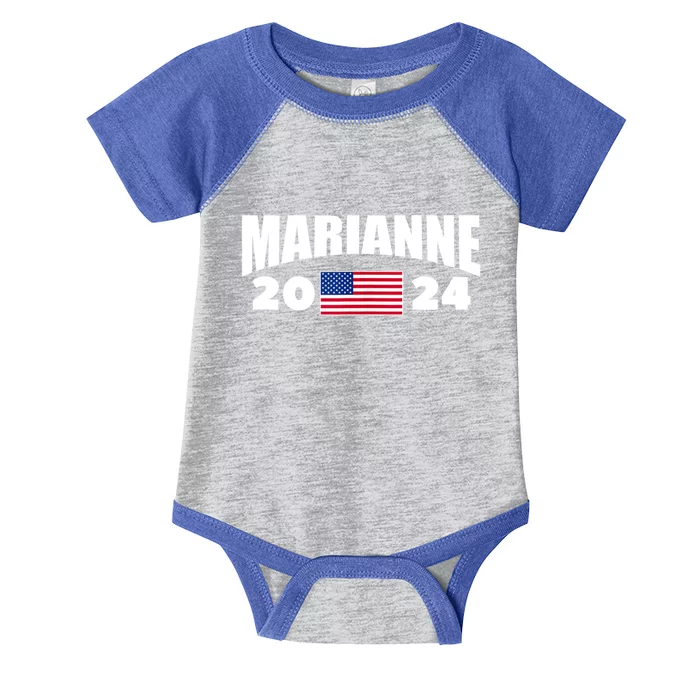 Marianne Williamson 2024 For President Election Infant Baby Jersey Bodysuit