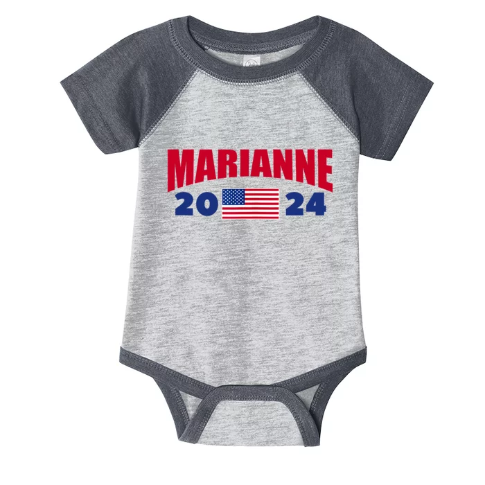 Marianne Williamson 2024 For President Election Infant Baby Jersey Bodysuit