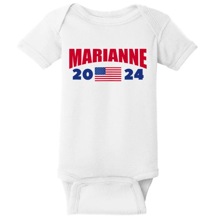 Marianne Williamson 2024 For President Election Baby Bodysuit