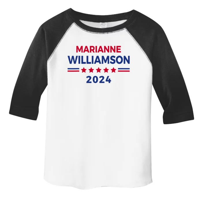 Marianne Williamson 2024 For President Election Toddler Fine Jersey T-Shirt