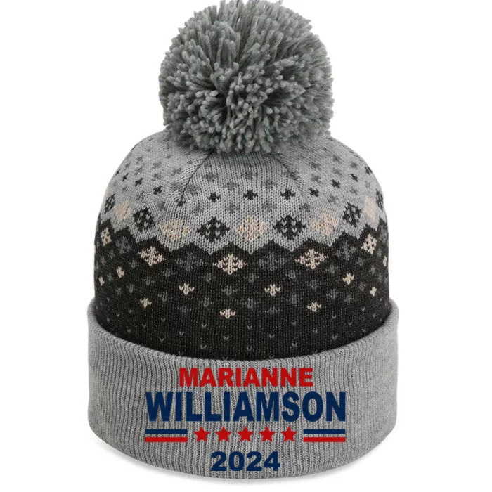 Marianne Williamson 2024 Election The Baniff Cuffed Pom Beanie