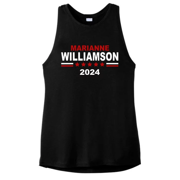 Marianne Williamson 2024 Election Ladies Tri-Blend Wicking Tank