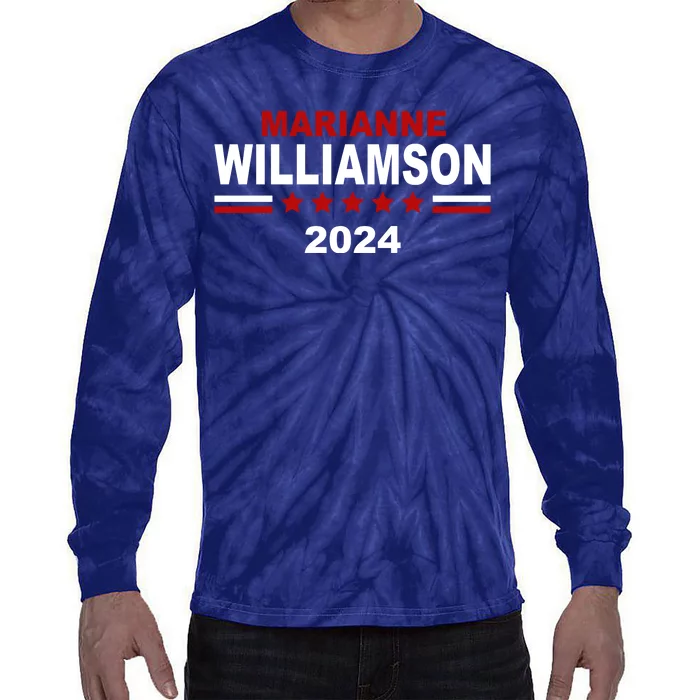 Marianne Williamson 2024 Election Tie-Dye Long Sleeve Shirt