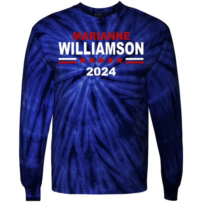 Marianne Williamson 2024 Election Tie-Dye Long Sleeve Shirt