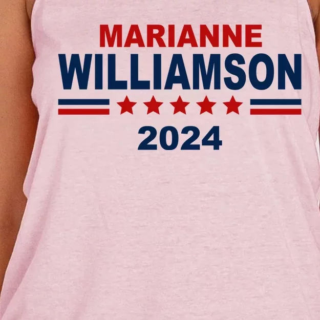 Marianne Williamson 2024 Election Women's Knotted Racerback Tank