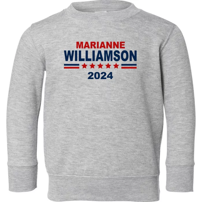 Marianne Williamson 2024 Election Toddler Sweatshirt