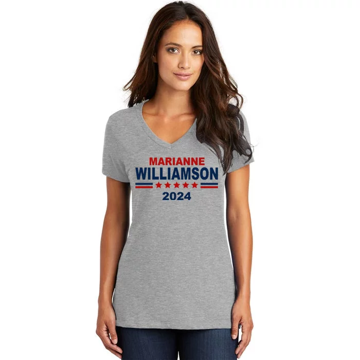 Marianne Williamson 2024 Election Women's V-Neck T-Shirt