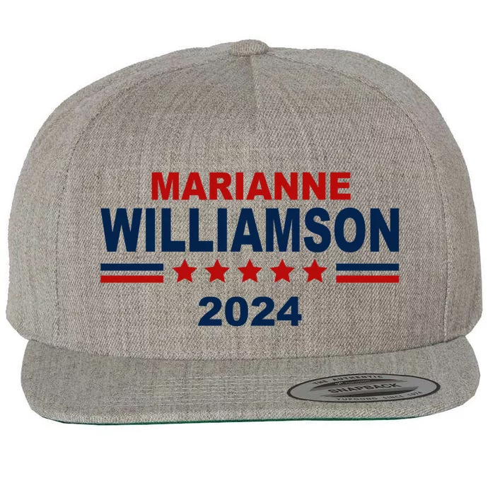 Marianne Williamson 2024 Election Wool Snapback Cap