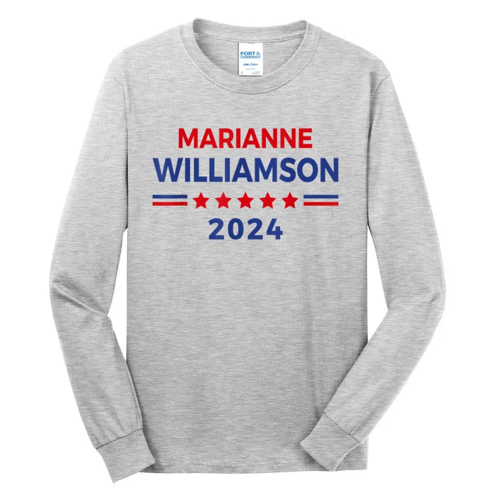 Marianne Williamson 2024 For President Election Campaign Tall Long Sleeve T-Shirt