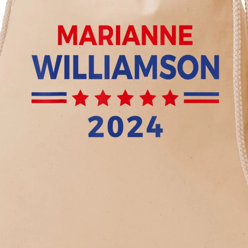 Marianne Williamson 2024 For President Election Campaign Drawstring Bag