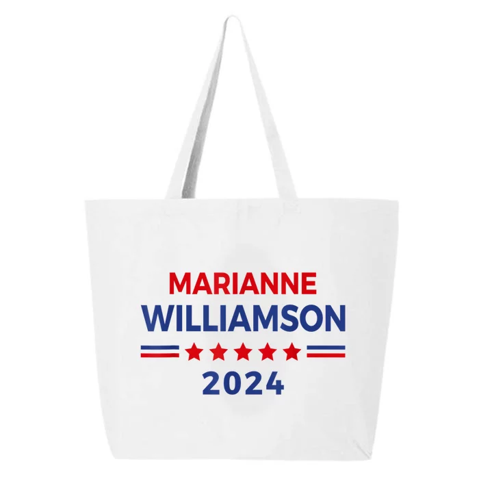 Marianne Williamson 2024 For President Election Campaign 25L Jumbo Tote