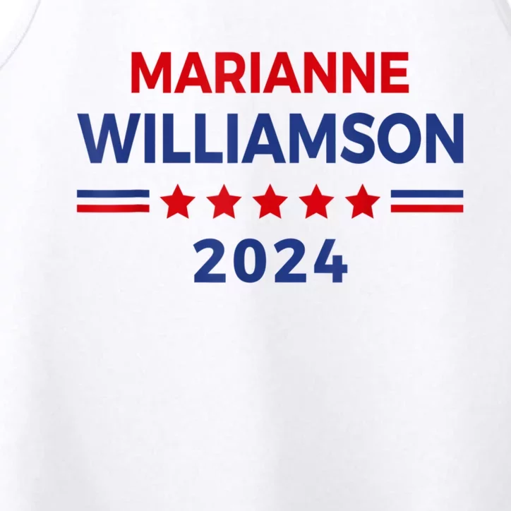 Marianne Williamson 2024 For President Election Campaign Performance Tank