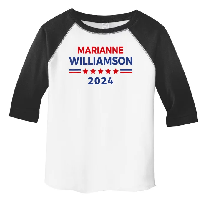 Marianne Williamson 2024 For President Election Campaign Toddler Fine Jersey T-Shirt