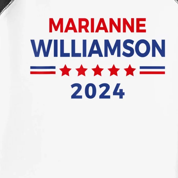 Marianne Williamson 2024 For President Election Campaign Infant Baby Jersey Bodysuit