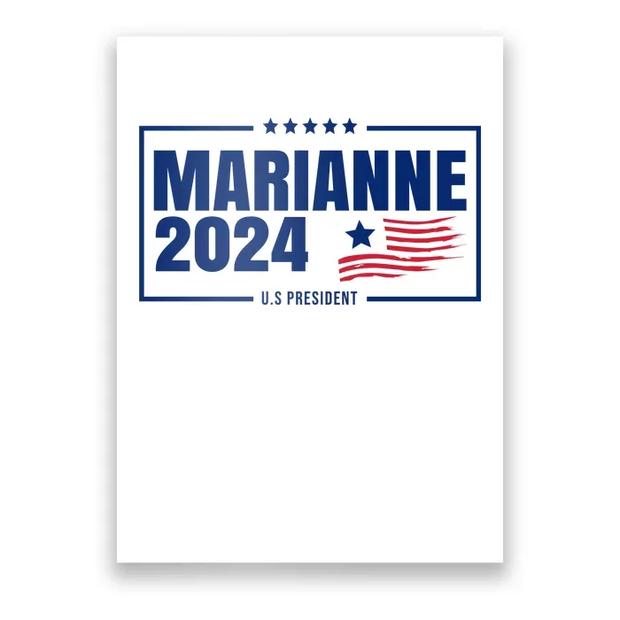 Marianne Williamson 2024 US President Poster