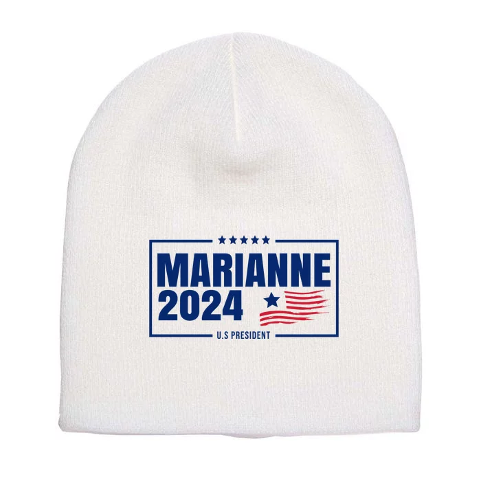 Marianne Williamson 2024 US President Short Acrylic Beanie