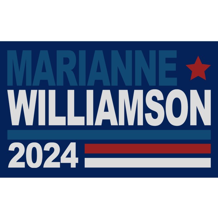 Marianne Williamson 2024 Political Bumper Sticker