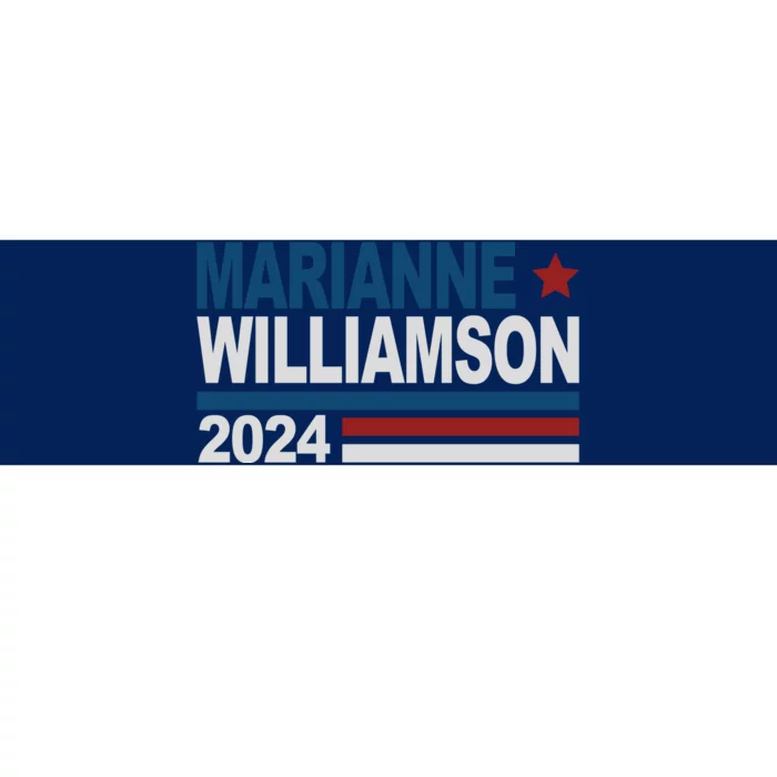 Marianne Williamson 2024 Political Bumper Sticker