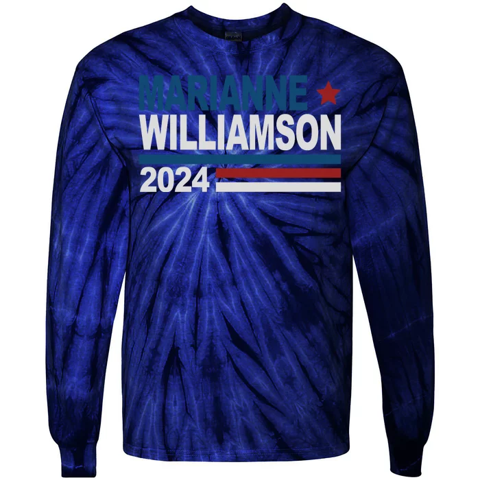 Marianne Williamson 2024 Political Tie-Dye Long Sleeve Shirt