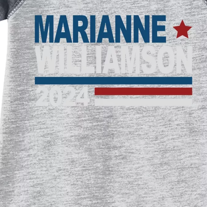 Marianne Williamson 2024 Political Infant Baby Jersey Bodysuit