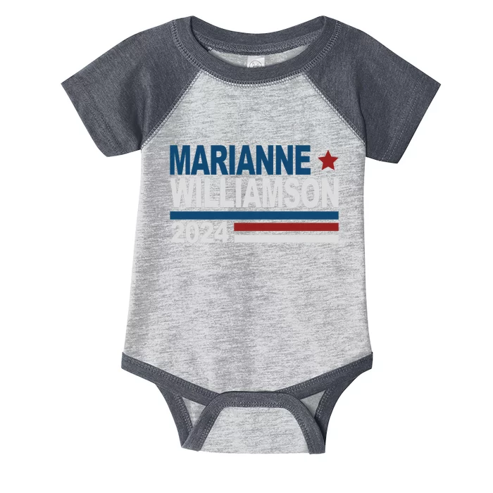 Marianne Williamson 2024 Political Infant Baby Jersey Bodysuit