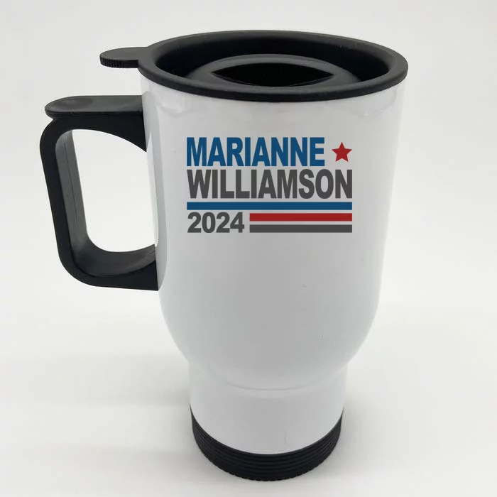 Marianne Williamson 2024 Political Front & Back Stainless Steel Travel Mug