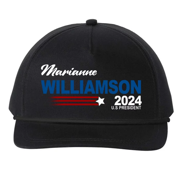 Marianne Williamson 2024 US President Election Snapback Five-Panel Rope Hat