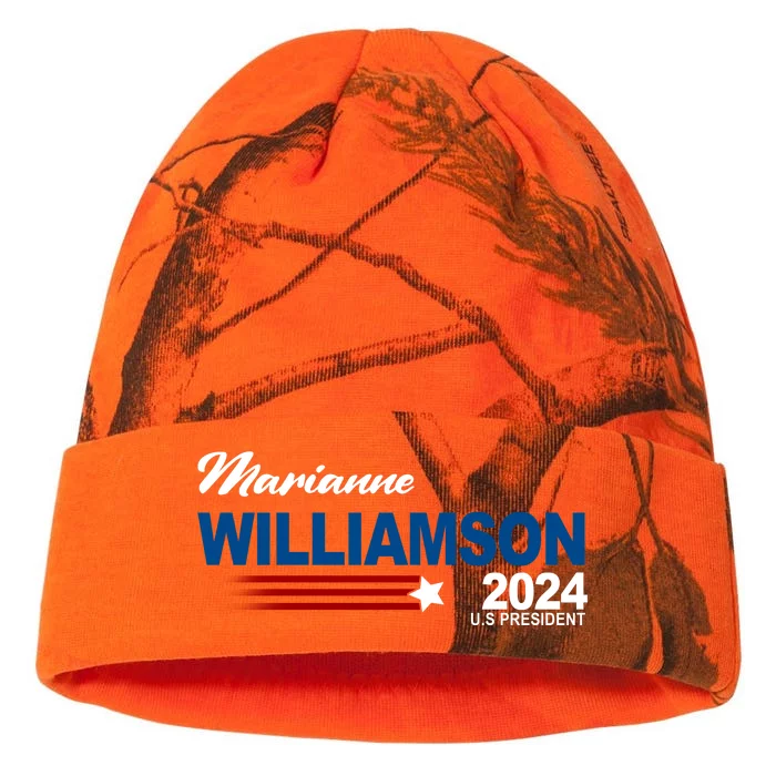 Marianne Williamson 2024 US President Election Kati - 12in Camo Beanie