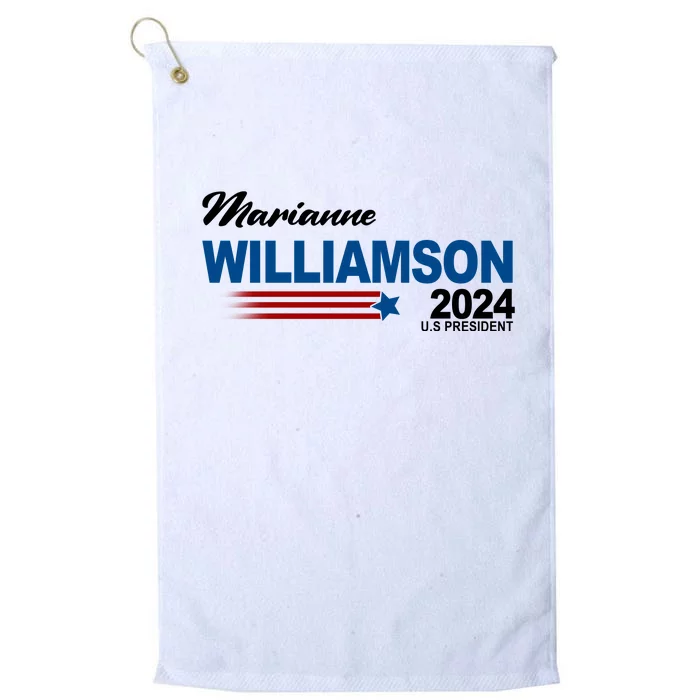 Marianne Williamson 2024 US President Election Platinum Collection Golf Towel