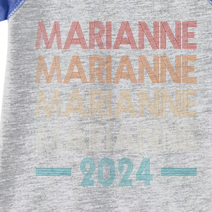 Marianne Williamson 2024 For President Election Campaign Infant Baby Jersey Bodysuit